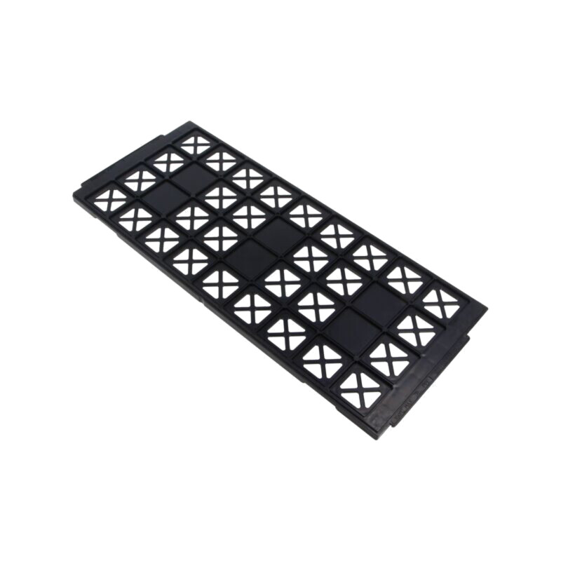 Tăviţă pentru circuite electronice; ESD; 28x28x1,4mm; neagră Tăviţă pentru circuite electronice; ESD; 28x28x1,4mm; neagră
