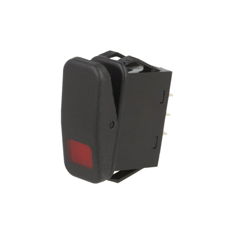 ROCKER; SPST; Poz: 2; OFF-ON; 21A/14VDC; neagră; IP56; LED; SRC