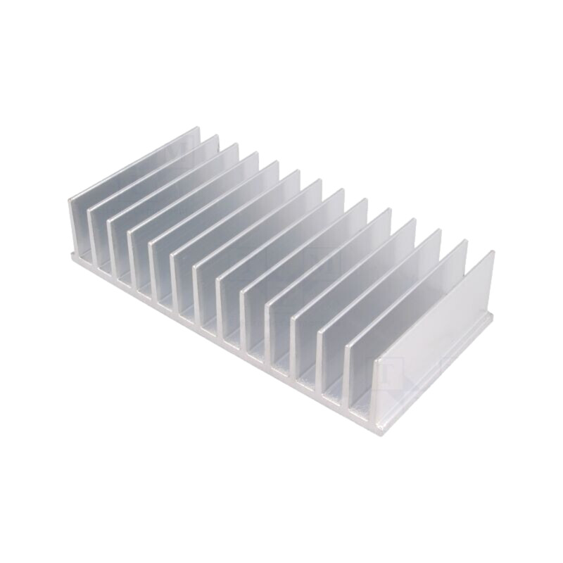 Radiator: extrudat; cu aripioare; L: 80mm; W: 165mm; H: 35mm; brut