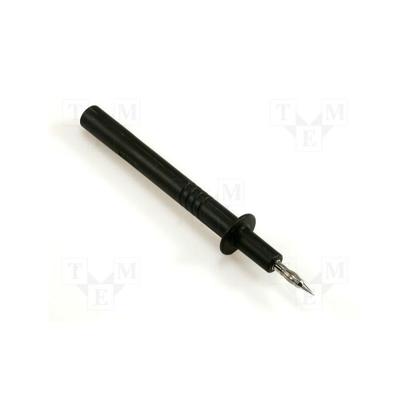 Terminal de măsurare; 32A; 1kV; neagră; Diam.vârf: 4mm; 972319100