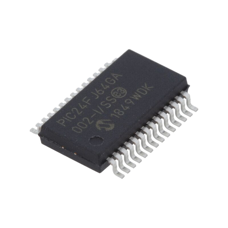 IC: microcontroler PIC; 64kB; 32MHz; SMD; SSOP28; PIC24; 8kBSRAM