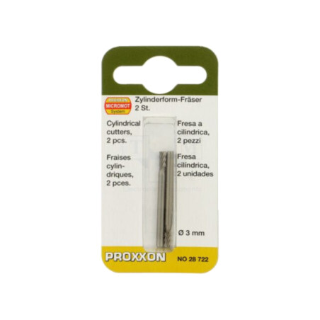 Mill; tungsten vanadium steel; 2pcs.