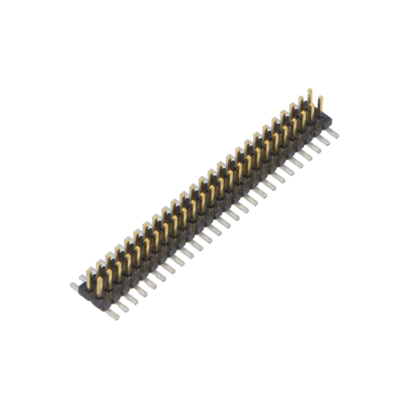 Conector: şiruri pini; tată; PIN: 50; 1,27mm; aurit; SMT; soclu
