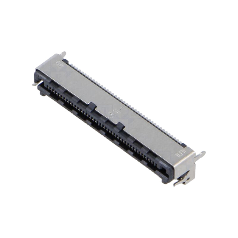 Conector: PCB-PCB; hermafrodit; PIN: 80; 0,5mm; LSHM; aurit; SMT