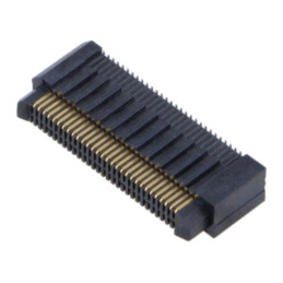 Conector: PCB-PCB; tată; PIN: 60; 0,8mm; ERM8; aurit; SMT; soclu; 1,4A
