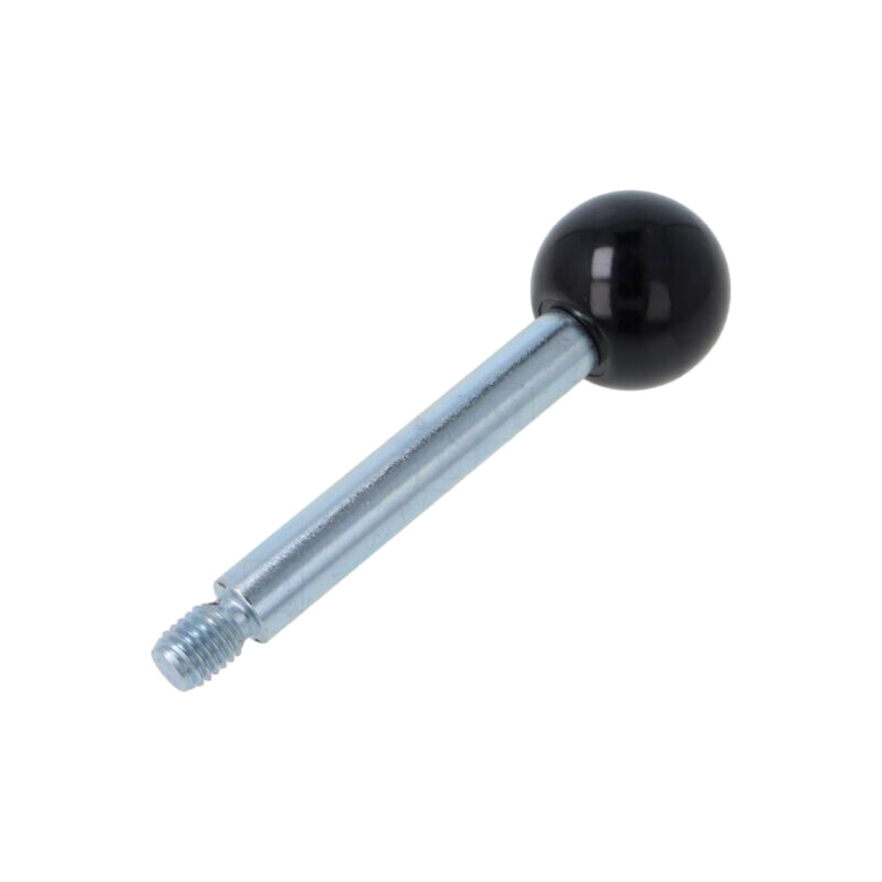 Manetă; Filet ext: M10; Mat.ştift: oţel zincat; 100mm Manetă; Filet ext: M10; Mat.ştift: oţel zincat; 100mm