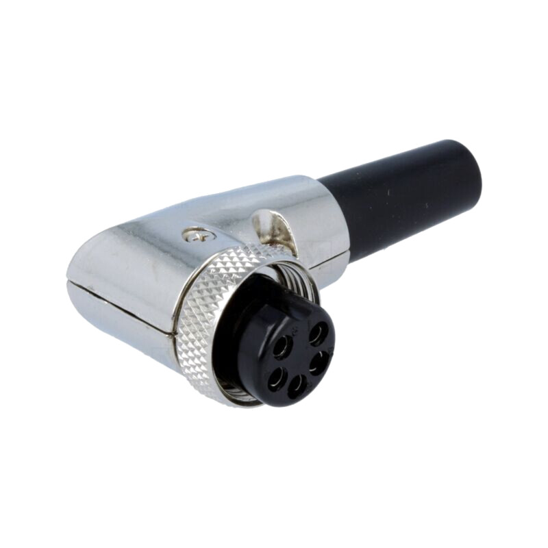 Conector: pentru microfoane; mufă; mamă; PIN: 5; pe cablu; 6mm