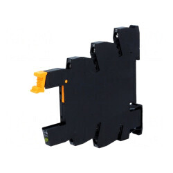 Stativ PIN 8 6A 240VAC pentru șină DIN SNR ST | Electronic-mag.ro | Componente Electronice