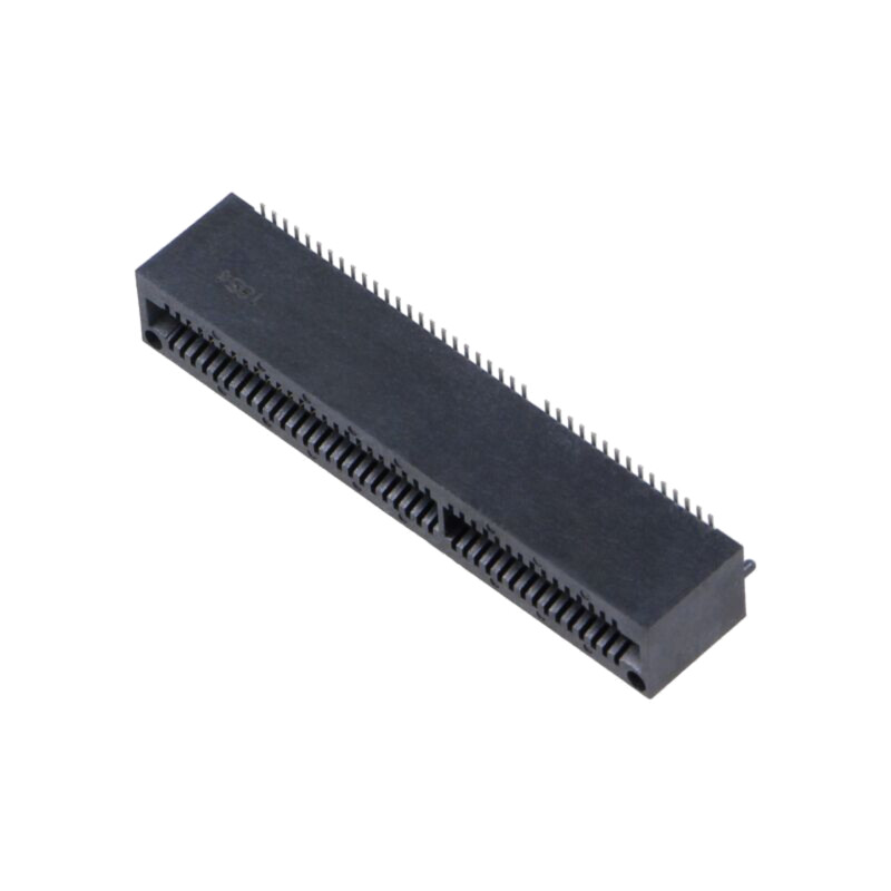 Conector: de margine; PIN: 80; 1mm; aurit; SMT; pentru PCB Conector: de margine; PIN: 80; 1mm; aurit; SMT; pentru PCB