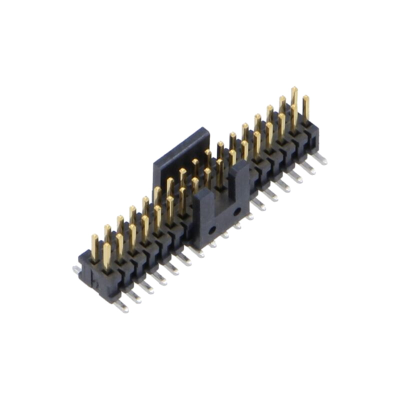 Conector: şiruri pini; tată; PIN: 34; 1,27mm; aurit; SMT; soclu; rolă Conector: şiruri pini; tată; PIN: 34; 1,27mm; aurit; SMT; soclu; rolă