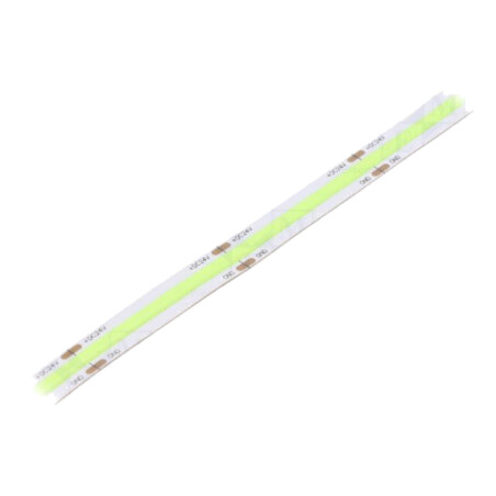 Bandă LED COB; verde; LED/m: 528; 10mm; IP20; 10W/m; CRImin: 80