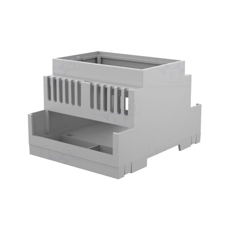 Carcasă: pentru şină DIN; Y: 90mm; X: 71,2mm; Z: 53mm; PPO; gri Carcasă: pentru şină DIN; Y: 90mm; X: 71,2mm; Z: 53mm; PPO; gri