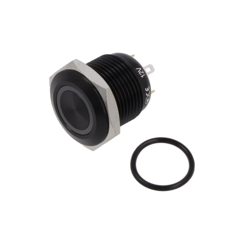 Comutator: anti-vandalism; Poz: 2; SPST-NO; 2A/36VDC; IP67; 12V