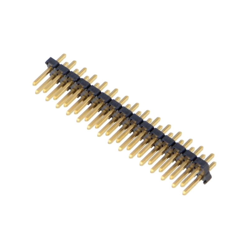 Conector: şiruri pini; tată; PIN: 15; 2,54mm; aurit; THT; şir pini Conector: şiruri pini; tată; PIN: 15; 2,54mm; aurit; THT; şir pini