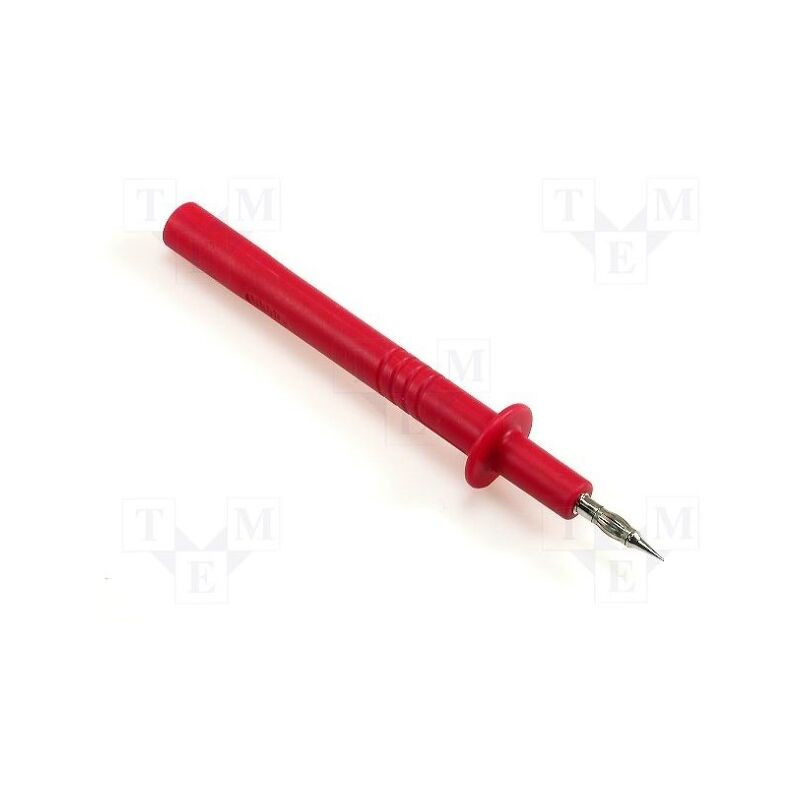 Terminal de măsurare; 32A; 1kV; roşie; Diam.vârf: 4mm; 972319101