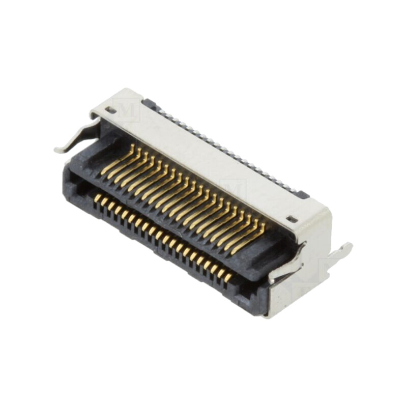 Conector: PCB-PCB; hermafrodit; PIN: 40; 0,5mm; LSHM; aurit; SMT