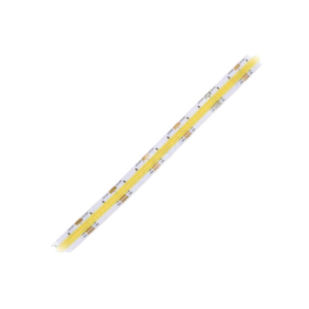 Bandă LED COB; alb cald/alb rece; LED/m: 640; 10mm; PCB albe; IP20