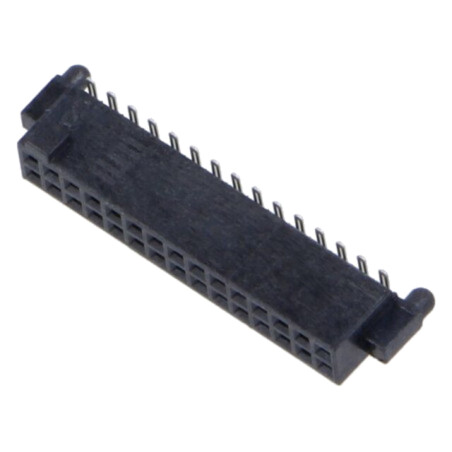 Conector: PCB-PCB; mamă; PIN: 30; 1,27mm; SFC; aurit; THT; soclu; 3,1A
