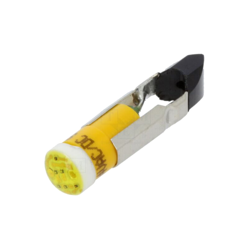 Lampă LED; galbenă; T5,5K; 24VDC; 24VAC; plastic; -20÷60°C