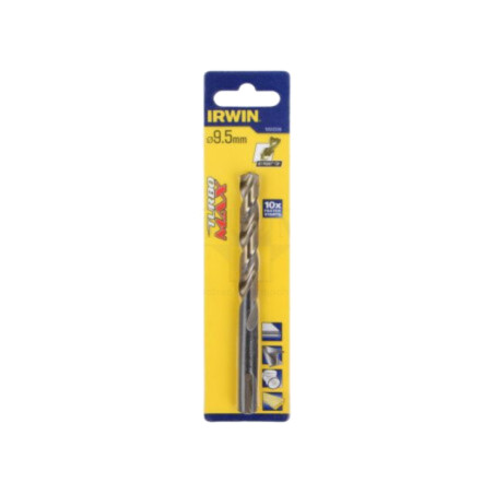 Burghiu; pt.metal; Ø: 9,5mm; L: 125mm; oţel rapid HSS; TURBOMAX™