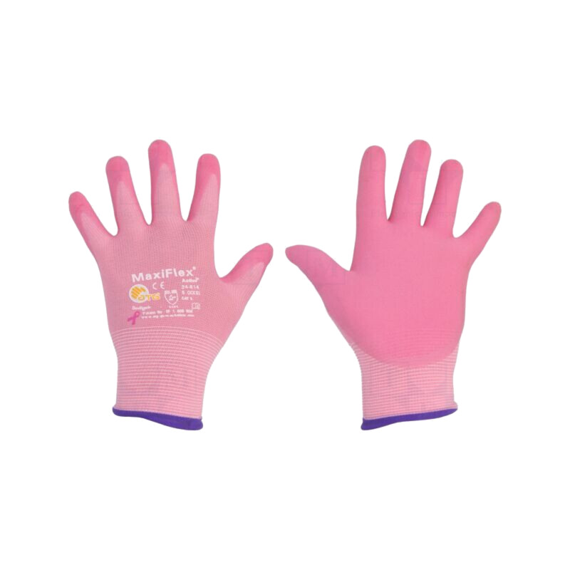 Mănuşi de protecţie; Dimensiune: 5; roz; MaxiFlex® Active™
