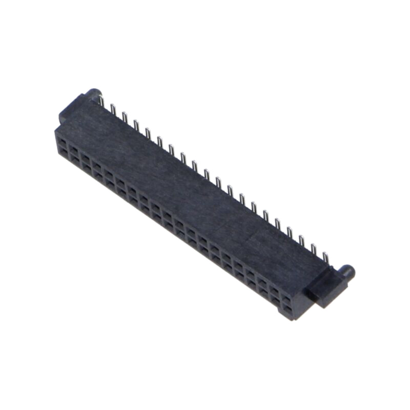 Conector: PCB-PCB; mamă; PIN: 40; 1,27mm; SFC; gold flash; THT; soclu