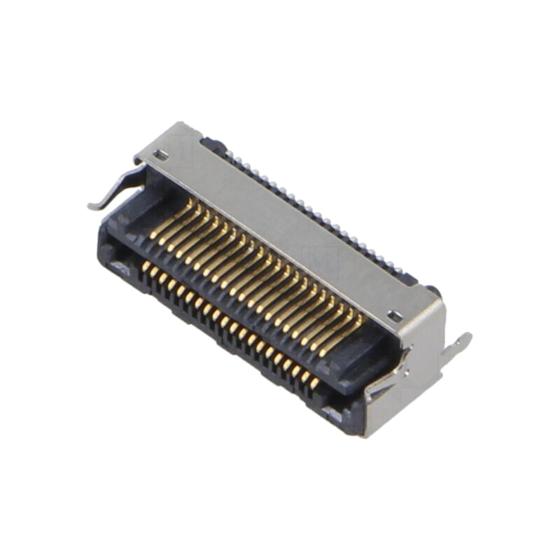 Conector: PCB-PCB; hermafrodit; PIN: 40; 0,5mm; LSHM; gold flash