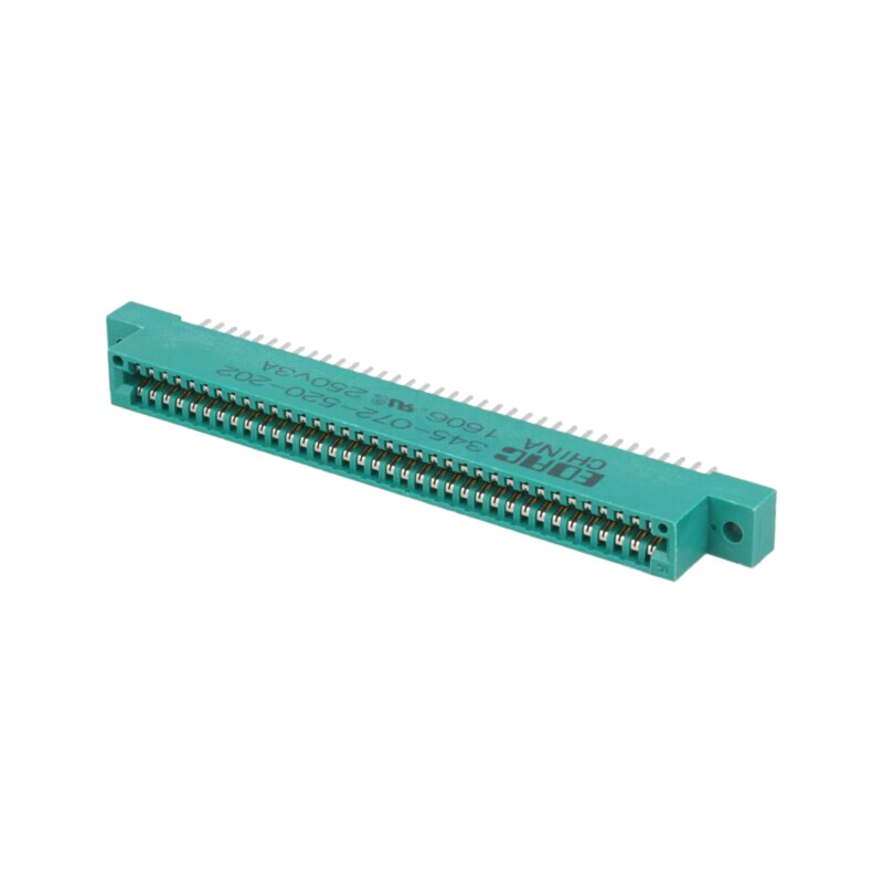 Conector: de margine; PIN: 72; lipire; pentru PCB; aurit; 2,54mm