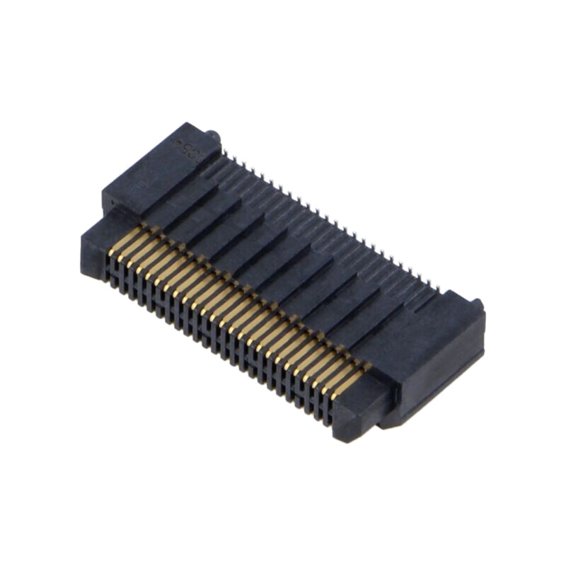Conector: PCB-PCB; tată; PIN: 50; 0,8mm; ERM8; aurit; SMT; soclu; 1,4A
