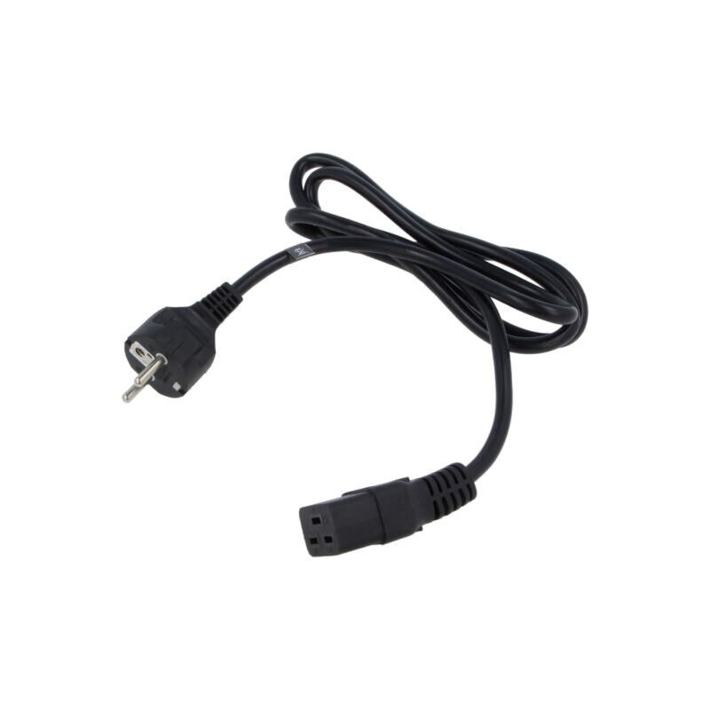 Cablu; 3x1,5mm2; CEE 7/7 (E/F) ştecăr în unghi,IEC C19 mamă Cablu; 3x1,5mm2; CEE 7/7 (E/F) ştecăr în unghi,IEC C19 mamă