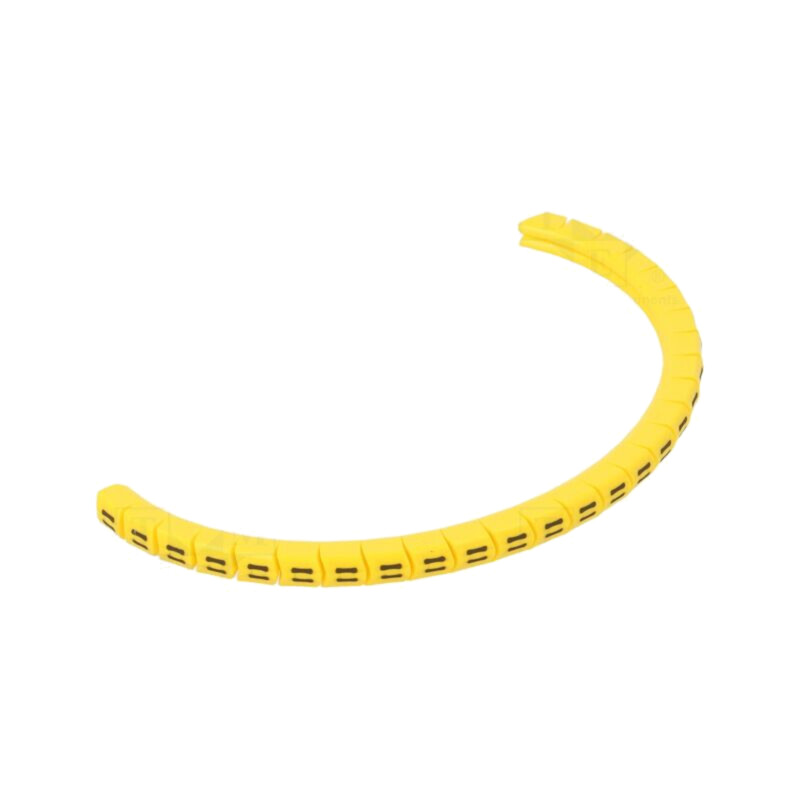 Markere; Marcaj: ; 1,3÷3mm; PVC; galbenă; -30÷60°C; prin orificiu