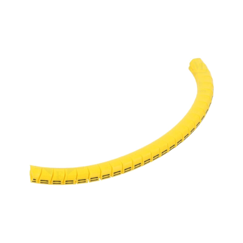 Markere; Marcaj: ; 2,5÷5mm; PVC; galbenă; -30÷60°C; prin orificiu