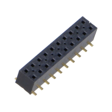 Conector: PCB-PCB; mamă; PIN: 20; 2mm; TLE; aurit; SMT; soclu; 3,2A