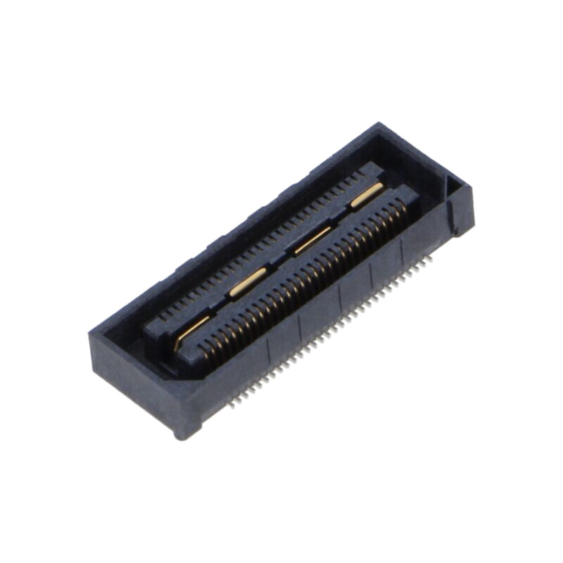 Conector: PCB-PCB; mamă; PIN: 60; 0,5mm; QSH; aurit; SMT; soclu; 2A Conector: PCB-PCB; mamă; PIN: 60; 0,5mm; QSH; aurit; SMT; soclu; 2A