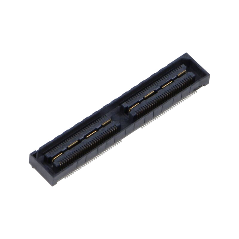 Conector: PCB-PCB; mamă; PIN: 120; 0,5mm; QSH; gold flash; SMT; soclu Conector: PCB-PCB; mamă; PIN: 120; 0,5mm; QSH; gold flash; SMT; soclu