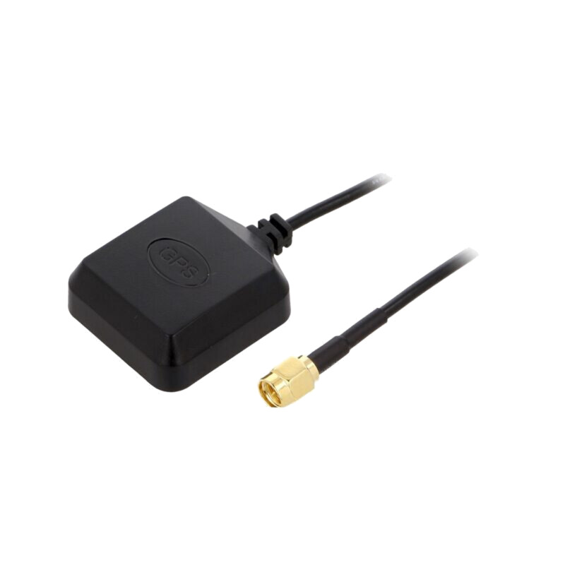 Antenă; GPS; 3dBi; RHCP; magnet; 50Ω; 39x33x14mm; -40÷85°C; Lung: 3m