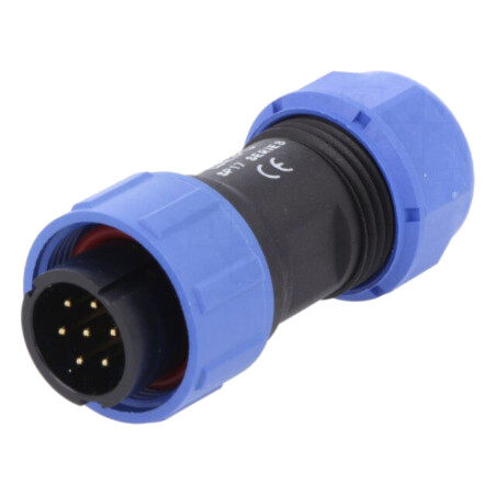 Mufă; SP17; tată; PIN: 7; IP68; 6÷10mm; lipire; pe cablu; 400V; 5A