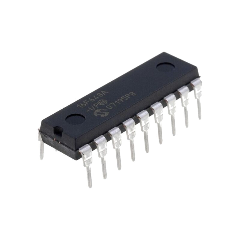 IC: microcontroler PIC; 7kB; 20MHz; A/E/USART; 3÷5,5VDC; THT; DIP18