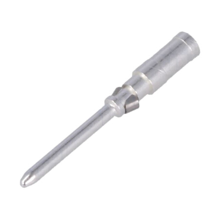 Pin; tată; argintat; 1,5mm2; HN.D; crimpat