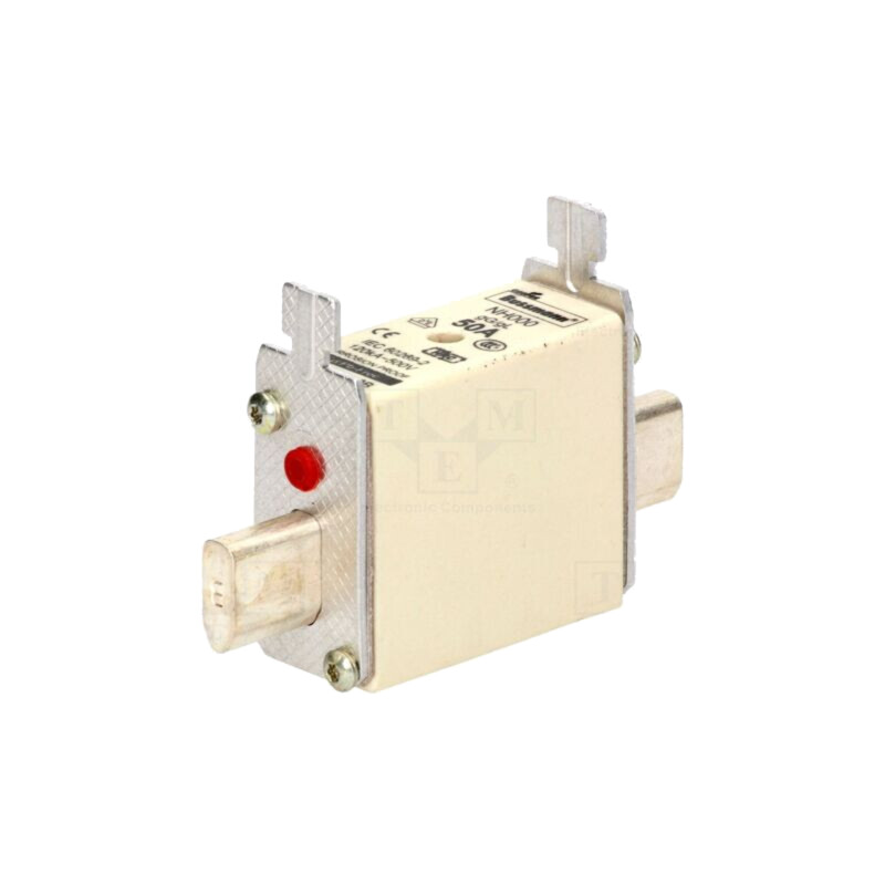 Siguranţă: siguranţă; 50A; 500VAC; 250VDC; ceramică,industrial