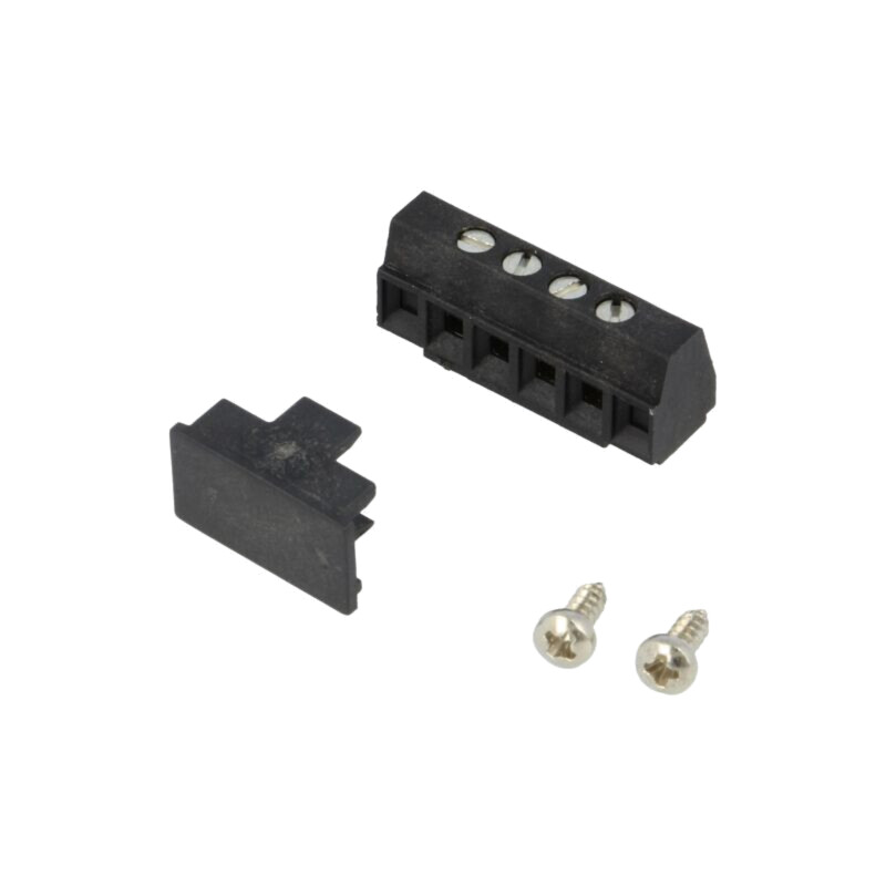 Regletă de conexiuni pt.PCB; în unghi 90°; 3,81mm; piste: 4; 8A