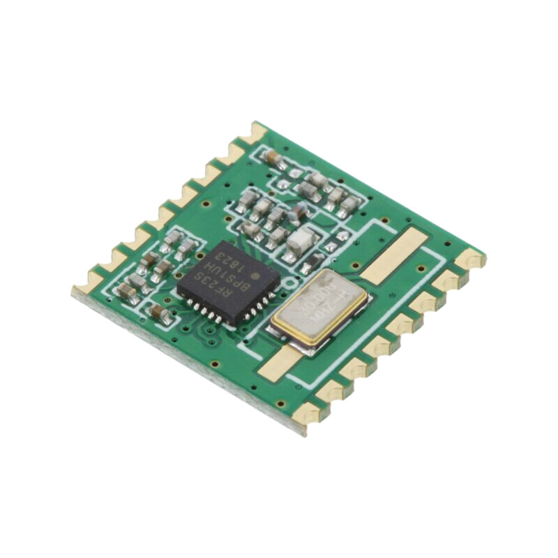 Modul: RF; emiţător-receptor FM; FSK; 433,92MHz; SPI; -121dBm; SMD Modul: RF; emiţător-receptor FM; FSK; 433,92MHz; SPI; -121dBm; SMD