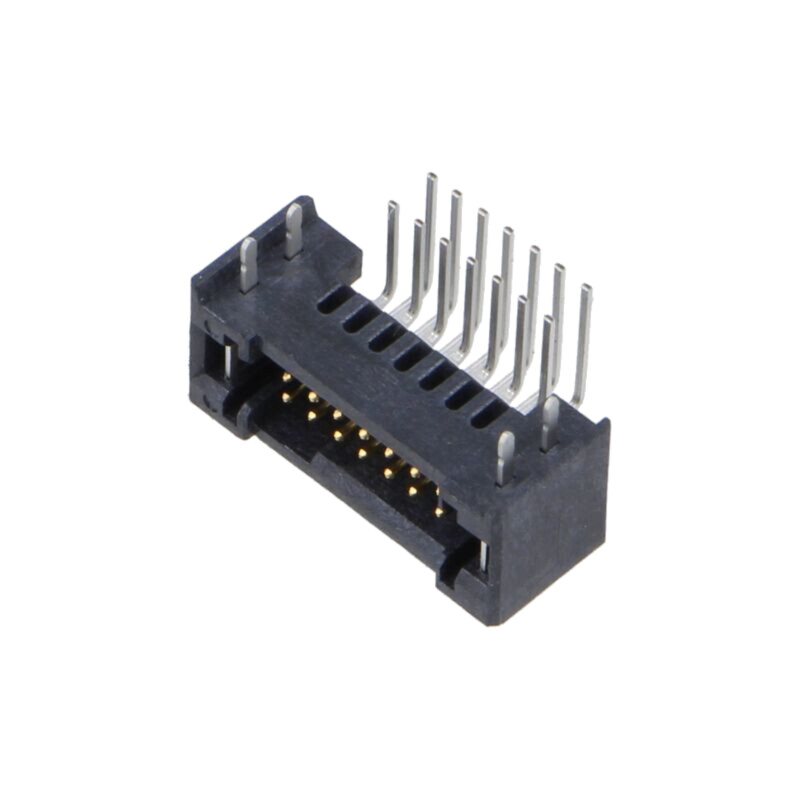 Conector: PCB-PCB; tată; PIN: 14; 1,27mm; TFM; aurit; THT; soclu; 3,7A Conector: PCB-PCB; tată; PIN: 14; 1,27mm; TFM; aurit; THT; soclu; 3,7A