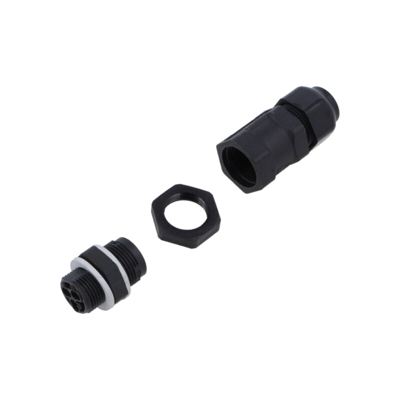AC connector 3773 IP66/IP68 TERMINAL BLOCK 3P Black AC connector 3773 IP66/IP68 TERMINAL BLOCK 3P Black