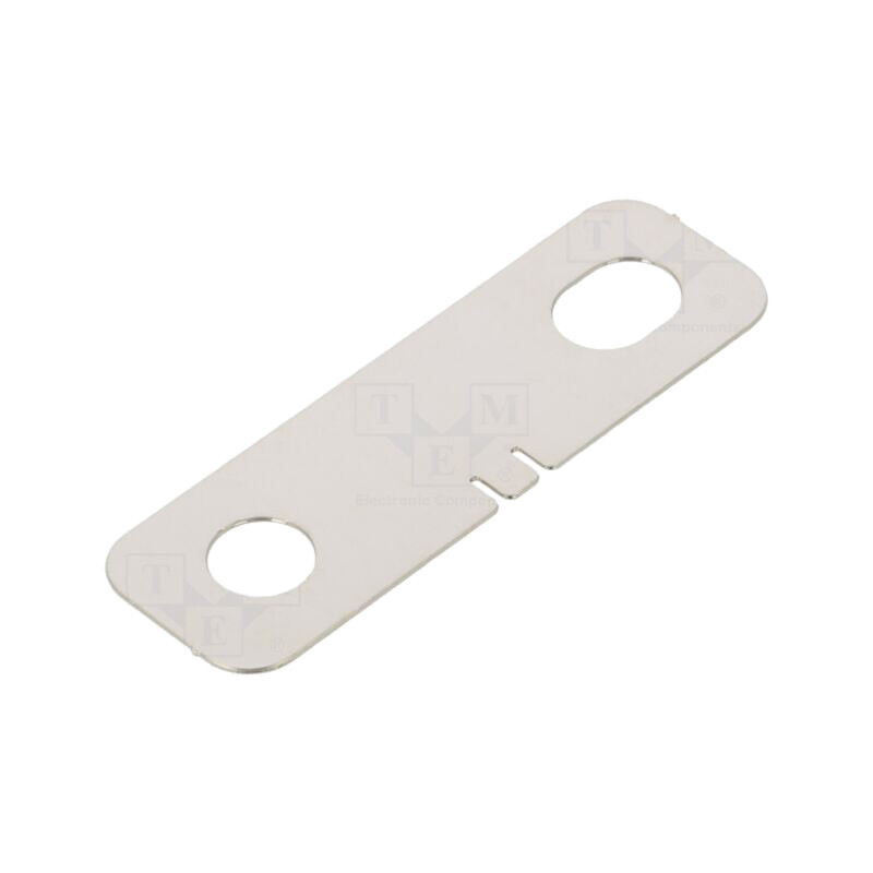 Conector; Nr.bat: 2; cupru; Acoperire: nichel; 64x20x0,4mm