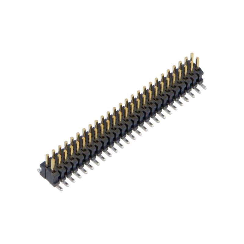 Conector: şiruri pini; tată; PIN: 50; 1,27mm; gold flash; THT; soclu