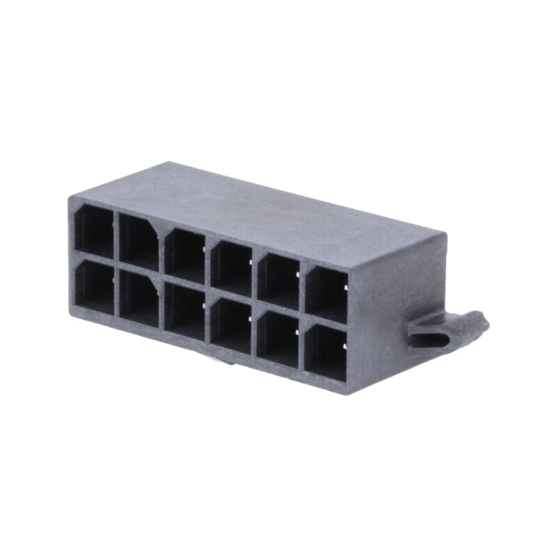 Conector: cablu-placă; soclu; tată; Mega-Fit; 5,7mm; PIN: 12; 23A