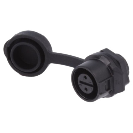 Conector: circular; soclu; dimensiune 12; 02; mamă; PIN: 2; aurit; 5A