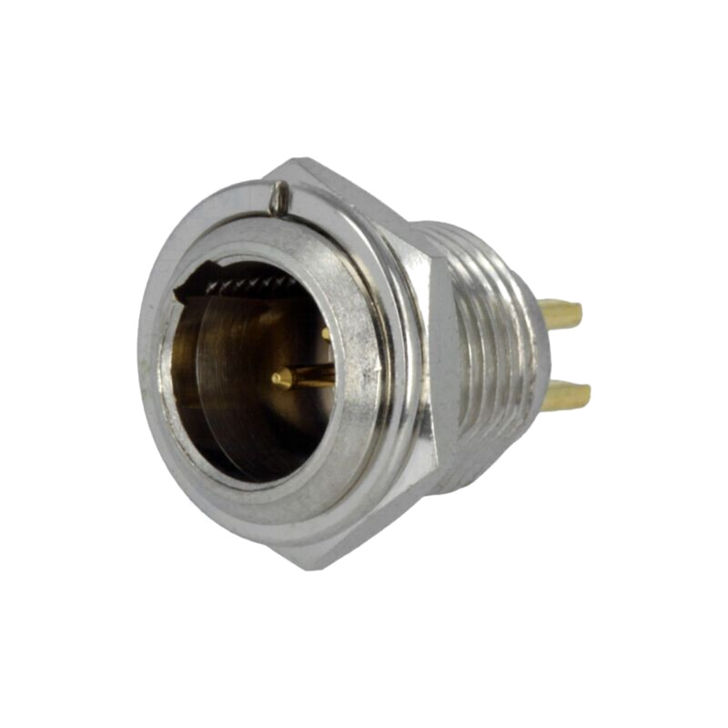 Conector: XLR mini; soclu; tată; PIN: 3; lipire; Ø11mm Conector: XLR mini; soclu; tată; PIN: 3; lipire; Ø11mm