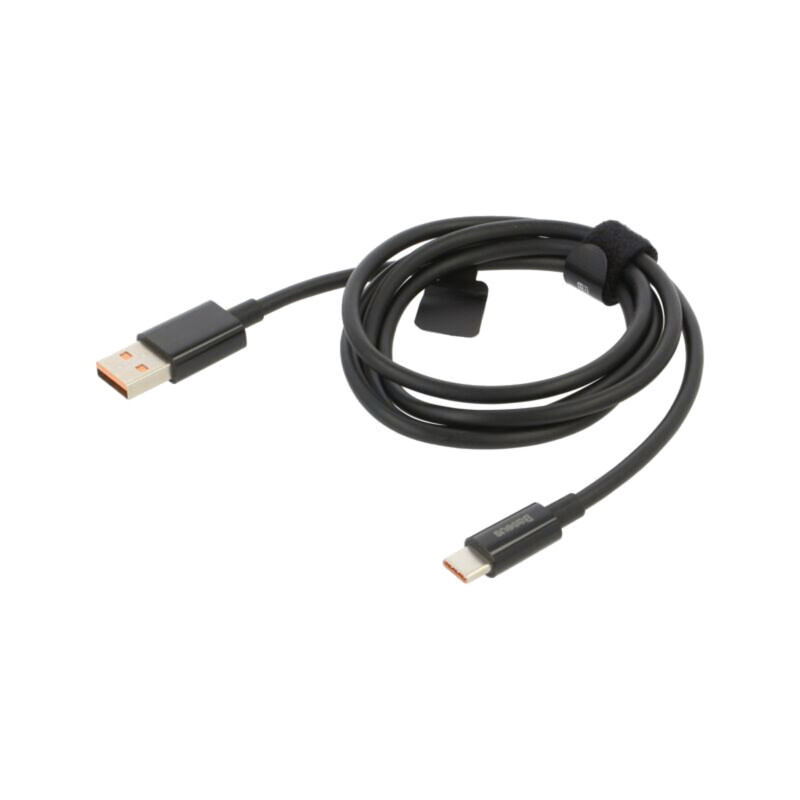 Cablu; High Speed,USB 2.0; USB A mufă,USB C mufă; 1m; negru; 100W